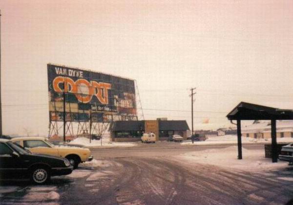 Van Dyke Drive-In Theatre - Old Shot From Gerard Brownstone (newer photo)